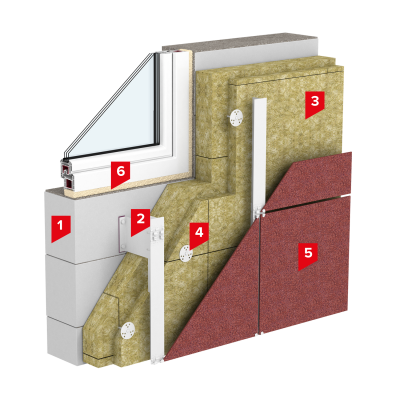 Отделка фасада